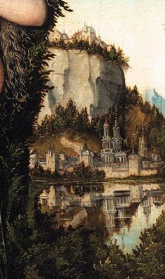 Lucas Cranach Venus Standing in a Landscape Germany oil painting art
